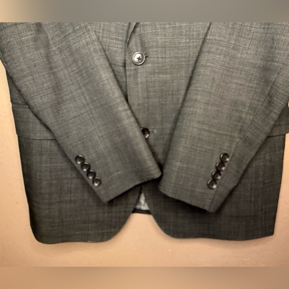 Bonobos Men's Jetsetter Wool Blazer Gray Size 38R Professional Tailored Stretch - Picture 7 of 16